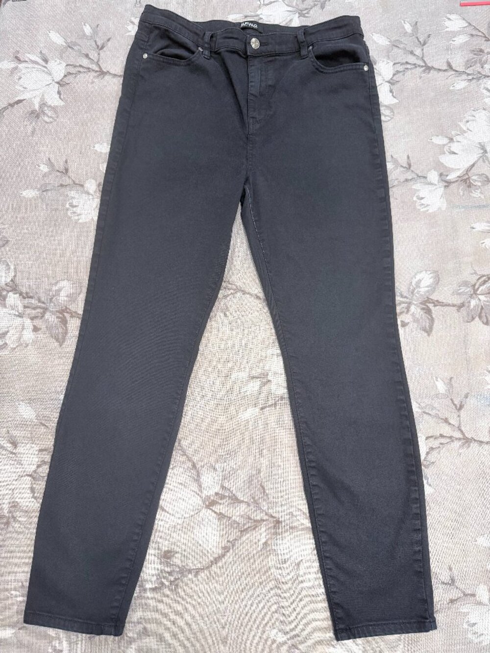 Buffalo David Bitton Hanna High Rise Skinny Jeans Women’s 12/32 Black Stretch